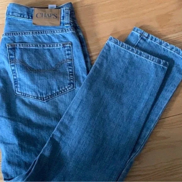 Chaps Straight Fit Jeans - Picture 2 of 4